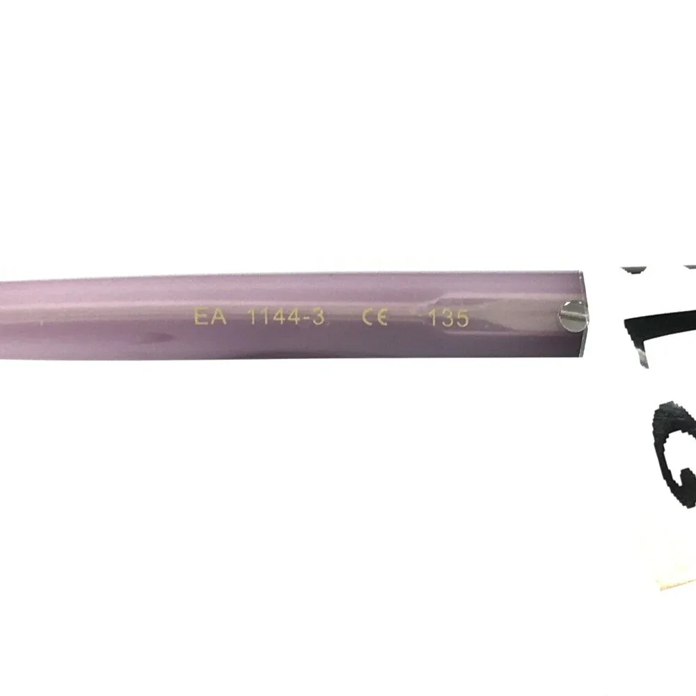 Elizabeth Arden Eyeglasses Frames EA1144-3 Purple Horn Silver 52-16-135